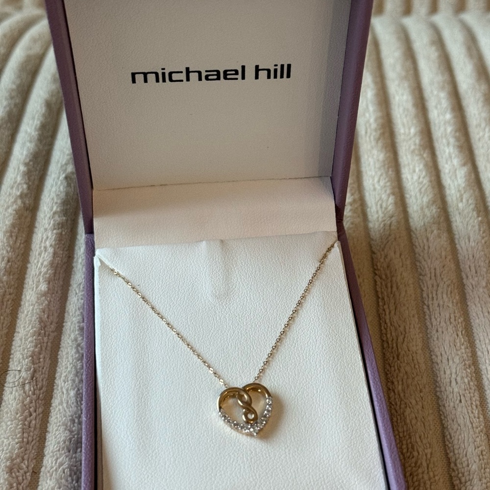 Michael Hill - Infinitas Pendant with 0.15 Carat of Diamonds in 10kt Yellow Gold
